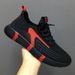 Men's Casual Breathable Sports Shoes 2024 Spring Autumn Trendy Color Block Design Street Vendor Wholesale Running Shoes_vogvips.com