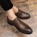 New Fashion Large Size Formal Oxford Men's Brogue Casual Leather British Mens Shoes_vogvips.com