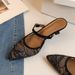 Baotou Half Slippers, Women's 2025 New Style, Mesh Mill Shoes, Pointed Stiletto High Heels, Lazy One Line Strap,_vogvips.com
