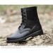 European Warm Series Genuine Leather Combat Martin High Top Outdoor Shock Absorption Wear-resistant Tactical Ultra-light Security Canvas_vogvips.com