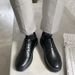 Performance For Men Glossy Leather Casual Student Korean Style Trendy Fashion Handsome Single Shoes To Match Small Suit_vogvips.com