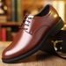 TerraStride Business Formal Genuine Leather Breathable Professional Non-Slip Wear-Resistant Soft Cowhide Shoes Men's Spring Model_vogvips.com