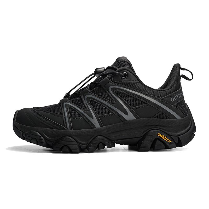 Outdoor Men's And Women's Breathable Large-size Thick-soled Wear-resistant And Non-slip Outdoor Couple Hiking Hiking Shoes_vogvips.com