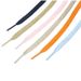 Shoelace Classic Trend 8mm Flat Double Terylene Cotton Shoelace Suitable For Casual Shoes Sneakers Board Shoes_vogvips.com