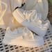 High-value Thick-soled White Shoes Breathable Skirt Mesh Shoes Casual Sports Board Shoes_vogvips.com