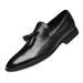 Wedding Model First-layer Shoes, Python Pattern First-layer Men's Driving Beanie Shoes, Small Leather Shoes_vogvips.com