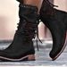 Plus Size Riding Boots – Adjustable Back Lace Vintage Boots (Waterproof & Wide Calf)_vogvips.com