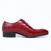 Business Formal Oxford Genuine Stone Pattern Embossed Leather Men's Office Wedding Banquet Shoes_vogvips.com