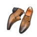 New British Style Height Increasing Pointed Leather Wedge Casual Korean Fashion Men's Trendy Shoes_vogvips.com