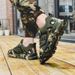 New Couple Casual Camo Sports Men's Daily Mountaineering Women's Comfortable And Breathable Mesh Shoes_vogvips.com