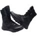 European Warm Series New Summer Mesh Ultra-light Breathable Combat Men Lightweight High-top Training Boots Zipper Security Shoes Women_vogvips.com