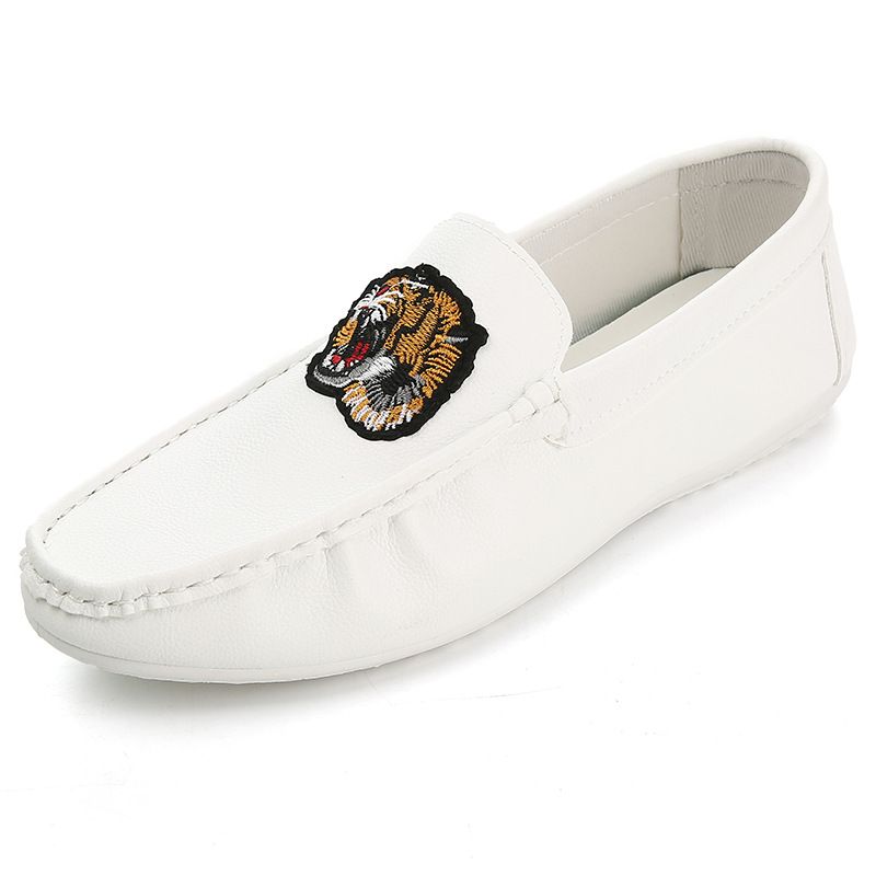 SHLIANG Men's Loafers Fashion Designer Men Moccasins Comfortable Flats Shoes High Quality Lightweight Casual Shoes X0010_vogvips.com