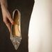 Women's Wedding Shoes Champagne Gold Pointed Toe High Heels Rhinestone Bridal Shoes For Bride Comfortable Elegant Princess Style Women's Single Shoes._vogvips.com