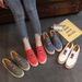 Women’s Shoes Spring And Autumn New Hollow Single Shoes Flat Shoes Women's Casual Women's Shoes_vogvips.com