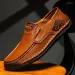 Casual Shoes Brand Men's Fashion Genuine Leather Handmade Men Luxury Driving Loafers Man Outdoor Sneakers Male Moccasins_vogvips.com