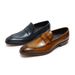 Penny Loafers Genuine Inner Handmade Business High-end Men's Formal Shoes American Size Pure Leather_vogvips.com