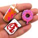 Cute Cartoon Beer Fried Chicken Donut Shoes Flower Shoe Buckle Personalized DIY Shoe Accessories Accessories_vogvips.com