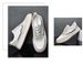 Round Head Casual Board Shoes Men's Four Breathable Splicing White Shoes_vogvips.com