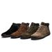High-top Velvet Warm Martin Boots Men's Large-size Casual Leather Shoes Handmade Men's Shoes_vogvips.com