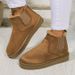 SHLIANG New Winter Women Snow Boots Plush Warm Non Slip Waterproof Ladies Flats Sneakers Casual Slip on Female Ankle Boots Botas Mujer Y0078_vogvips.com