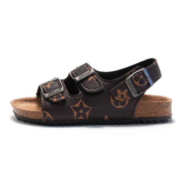 RUIZUSTOCK New Children's Cork Boys' Sandals Girls' Beach Shoes Water Pine Korean Style Trendy Baby Cross_vogvips.com