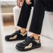 Men’s Lightweight Spring Summer Sneakers With Leather Upper Mesh Lining Flat Sole Round Toe Laced Sports Casual Footwear For Wide Feet_vogvips.com