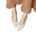 French Style Small Cat Pointed Toe Red Single Shoes For Women 2025 Spring And Autumn Season Elegant Black Commuting Thin_vogvips.com