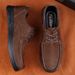 Men's Shoes Outdoor Tooling Shoes Handmade Casual Shoes Low-top Leather Frosted Leather Shoes Lace-up Shoes_vogvips.com