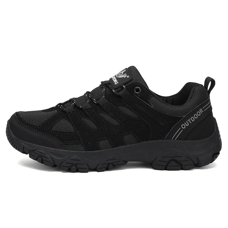 Large Size Men's Hiking Shoes Breathable Hiking Outdoor Sports Shoes Wear-resistant Men's And Women's Leisure_vogvips.com