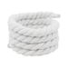 Shoelaces Cute Solid Color DIY Round Three Strand Shoelaces Thick Hand Woven Hemp Rope Polyester Cotton Rope_vogvips.com