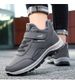 NEW Winter Fleece And Thickened Large-sized Walking Shoes, ,High-top Warm Outdoor Snow Boots_vogvips.com