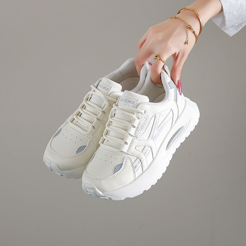 Little White Shoes Children Girls Students Leisure Sports Versatile Board Shoes Street Shooting_vogvips.com