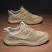 Summer New Breathable Mesh Men's Anti Slip And Wear-Resistant Outdoor Sports Casual Board Labor Protection Shoes Men_vogvips.com