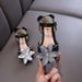 New Lady Baby Girls Girl Princess Diamond Single Shoe Shoes Dance Show Shoes_vogvips.com
