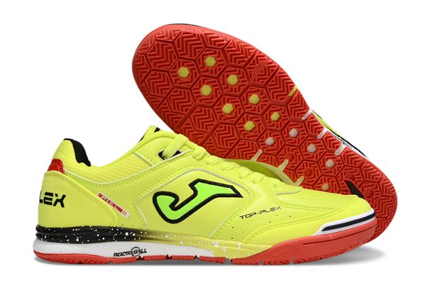 Low Flat With For Heel Anti-slip Use Indoor To Suitable Resistant Durable Shock-absorbing Twisting Sole JOMA IC Football Shoes_vogvips.com