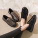 Women's Winter Cotton Shoes With Fleece 2025 New Snow Boots Thickened Non-Slip Warm Comfortable Slip-On Loafers_vogvips.com