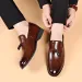 Men's Leather Shoes Fashion Business Casual Formal Dress Shoe Designer Loafers Moccasins Luxury Wedding Shoes For Men Big Size48_vogvips.com