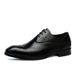 Blok Leather British Style Business Formal Shoes Winter Men's Soft Soled Casual Leathershoes_vogvips.com