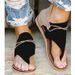 Women's Shoes Spring And Summer New Large Size Leopard Print Flip Flops_vogvips.com