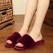 Cotton Slippers For Men Women, Indoor Outdoor Furry Plush Spring And Autumn Slippers, Small Single_vogvips.com