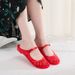 Closed-Toe Half Slippers For Women, Spring And Summer, Outdoor Wear, Hollow Breathable Solid Color Flat Slippers, Casual Single Shoes, Beach Lazy Shoes_vogvips.com