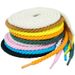 Shoelaces Twisted Rope Shoelaces For Men And Women Beige Black And White Three Strand Rope Shoelaces_vogvips.com