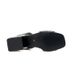 Cross-border Foreign Trade Square Decorative Sandals, Large Sizes 40414243, Patent Leather Buckle Mid-heel Open-toe_vogvips.com