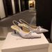 Women's Shoes Pointed Toe Sandals Make Your Legs Look Longer 7cm Small Stiletto Satin Bow Pointed Toe Sandals_vogvips.com