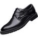 Spring New Business Casual Genuine Leather Formal Pointed Toe Middle-aged Men's Trade Single Shoes_vogvips.com