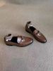 Designer Leather,vintage French-style Horse Bit Buckle Loafers,women's Flat Shoes,English-style Leather Shoes_vogvips.com