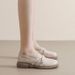 Mary Jane Small Leather Shoes Women's Platform Japanese Jk Single Shoes Cross Strap Round Head British Loafers Women_vogvips.com