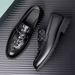 Autumn New Trend Business Casual Breathable Genuine Leather Soft Sole Non-Slip Wedding Formal Men's Shoes_vogvips.com