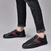Cloth Net Small White Board Shoes Men's Casual Single Shoes Soft Surface Lace-up Large Hole Breathable Large Size Men's Shoes_vogvips.com