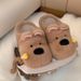 Zoo Series Large Size Women's Cotton Shoes Couple Warm Plush Cute Comfortable Home Shoes Men's Winter Bag Heel Cotton Shoes_vogvips.com
